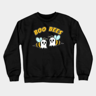 Halloween Ghost Bees Boo Bees Crewneck Sweatshirt